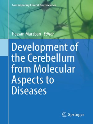 cover image of Development of the Cerebellum from Molecular Aspects to Diseases